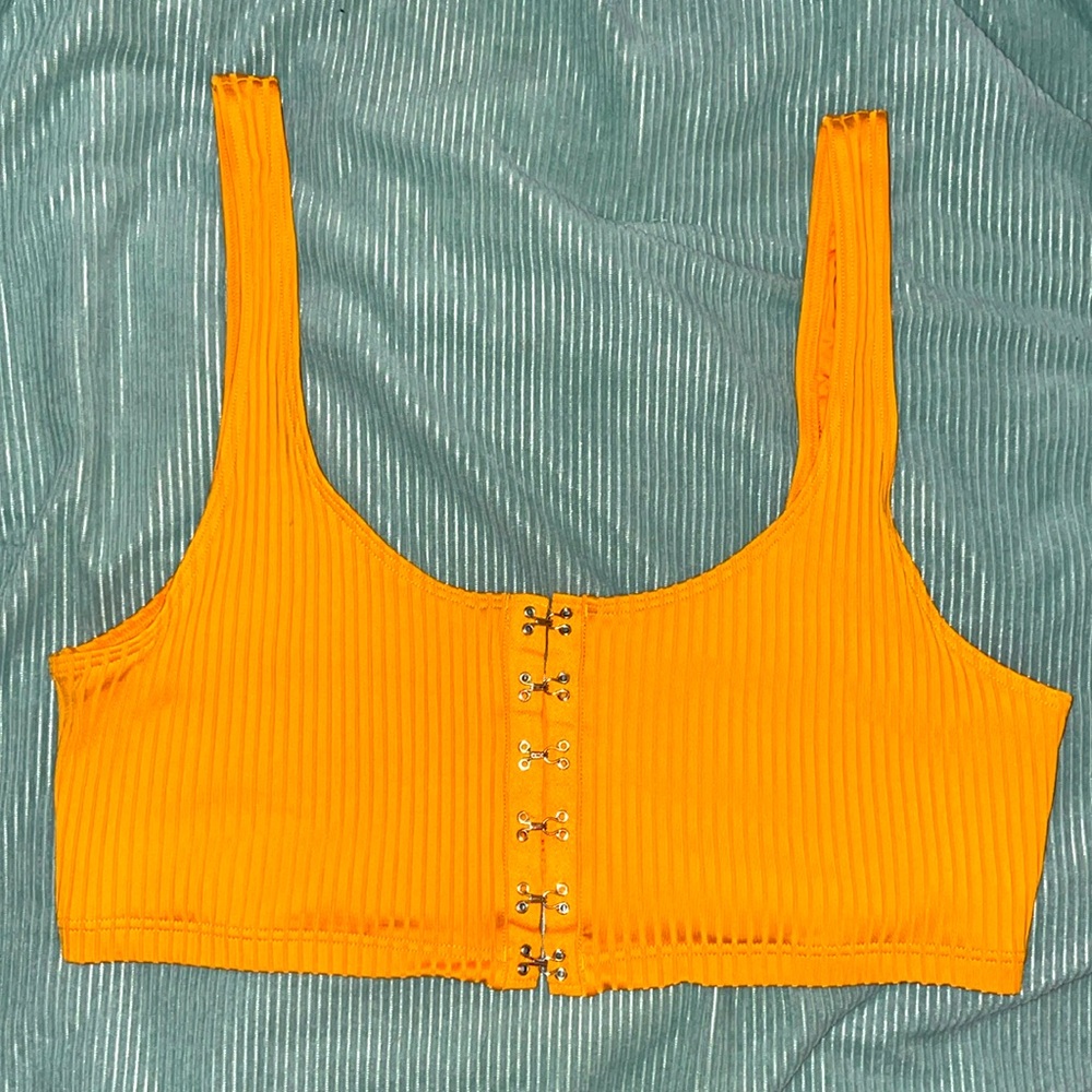 Victoria’s Secret Ribbed Swim Tankini Top XL